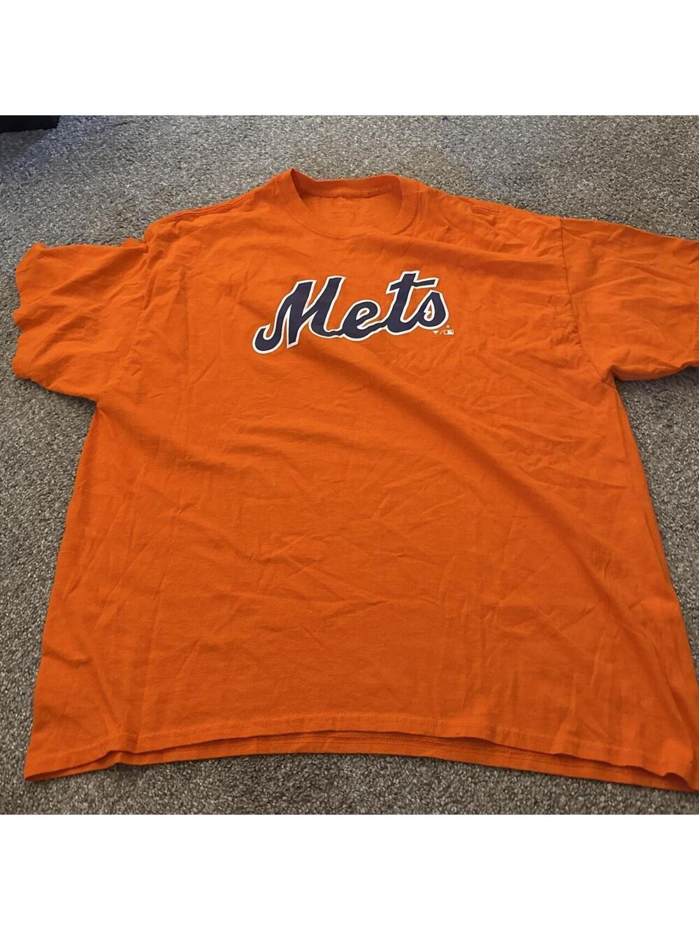 MLB Men's Orange Tshirt